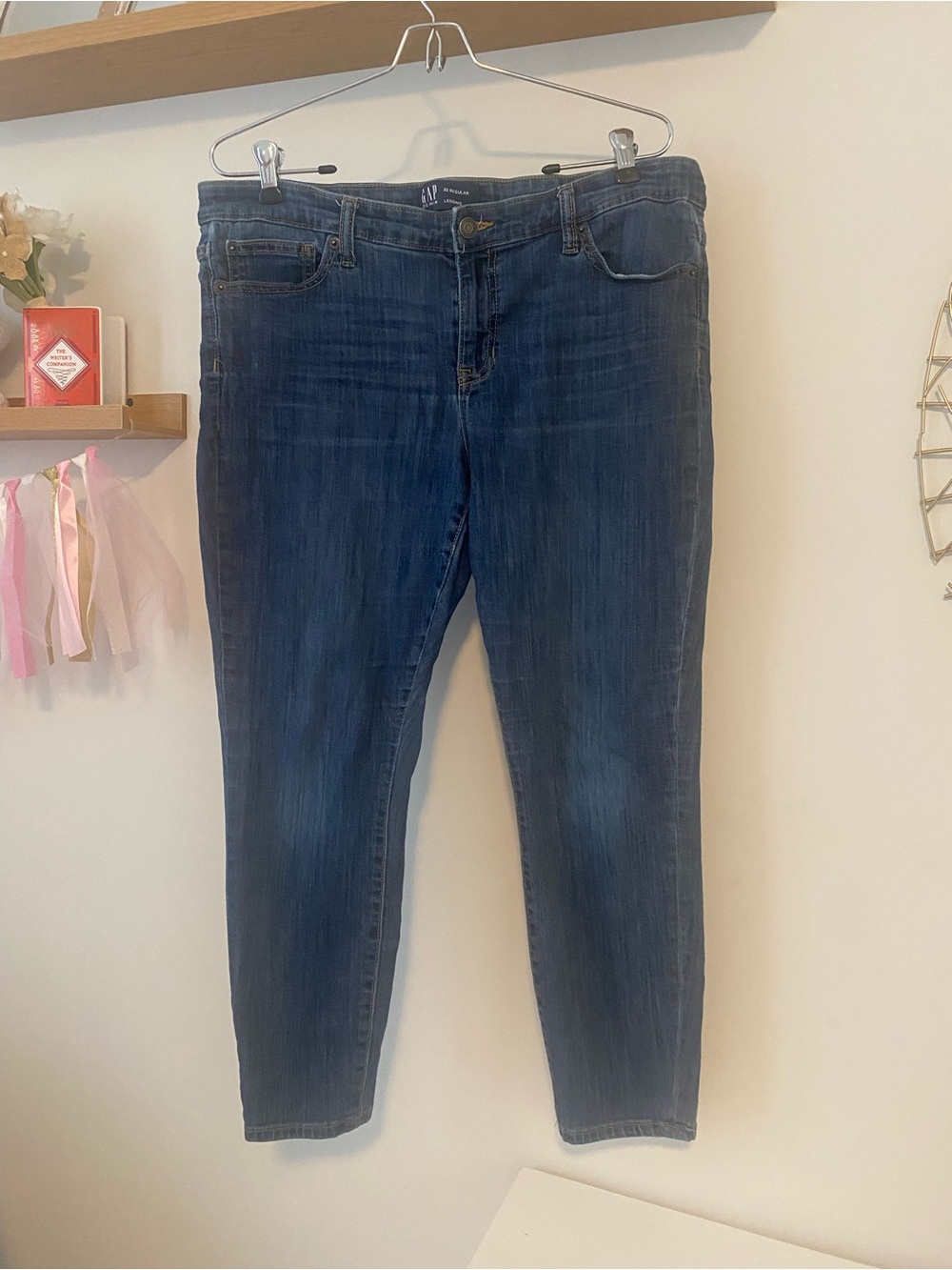 GAP Denim Women’s Dark Blue Legging Jeans - 32 Regular